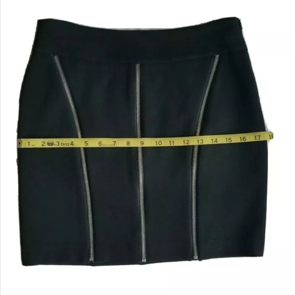 Cache Black Short Skirt mint condition Sz 2 - Picture 5 of 9